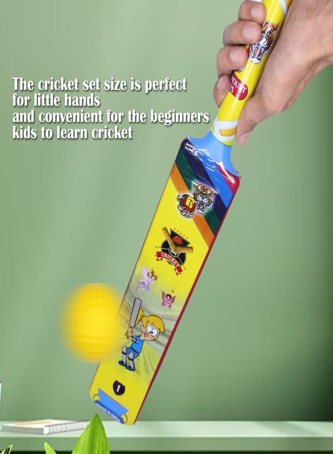Confidence Kids Playing Cricket Set with Wicket and Ball for Children - Image 3
